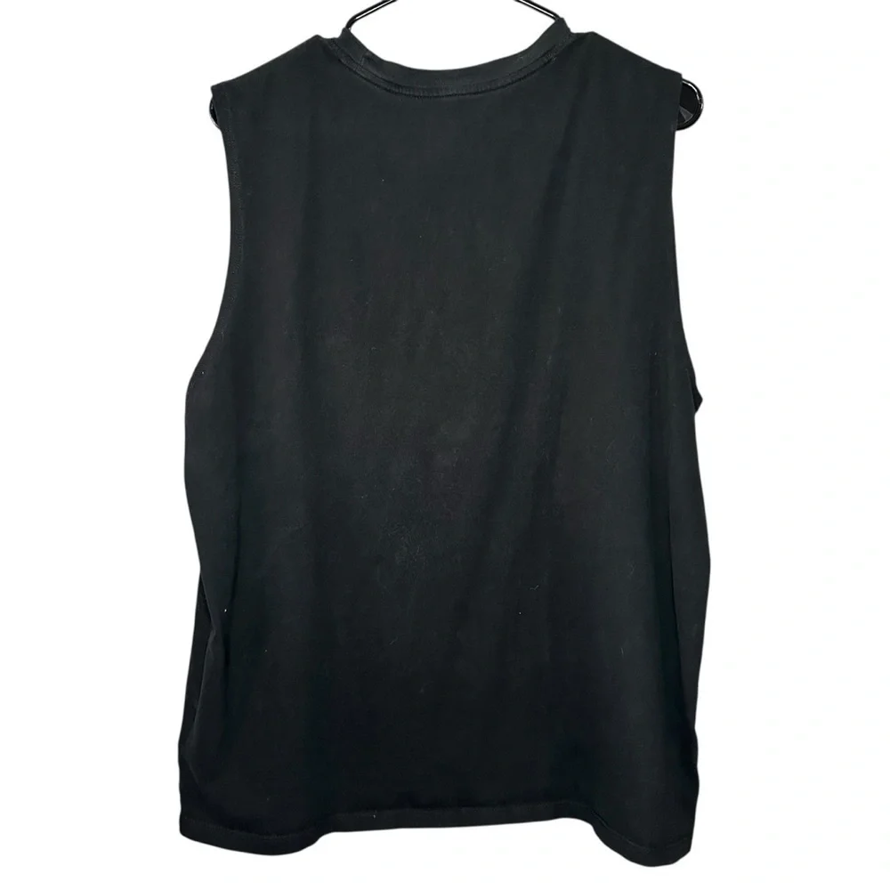 The North Face Black Sleeveless Mens Shirt Size Large